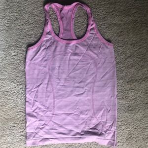 Guc Lululemon pink swiftly racer back tank
